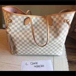 Louis Vuitton Neverfull GM -DA with Rose Ballerine